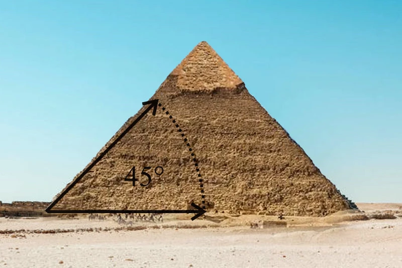 Pyramid Slopes, Face and Edge